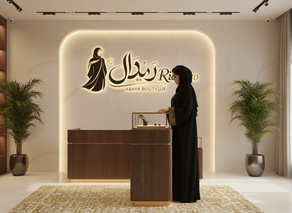 عباية سوداء بكسرات ناعمة وتطريز ذهبي فاخر على الأكمام - تصميم ملكي راقٍ